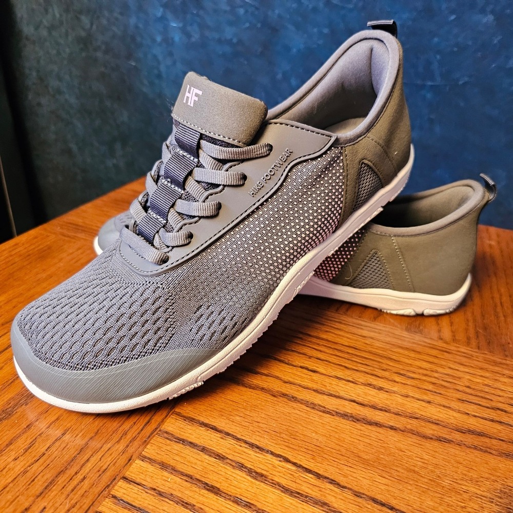 Hike Footwear HF Stride Dark Grey Barefoot Shoes Women 11 Men 9 EU 42